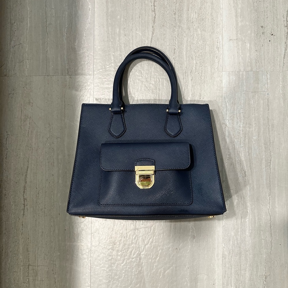 Navy Michael Kors Bag